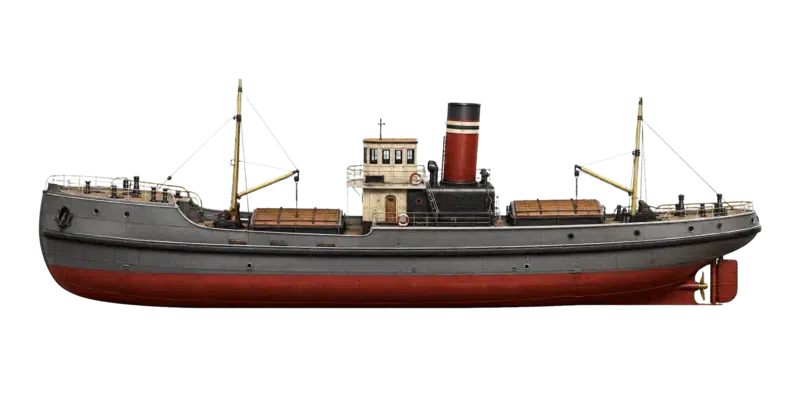 Kleiner Revierdampfer