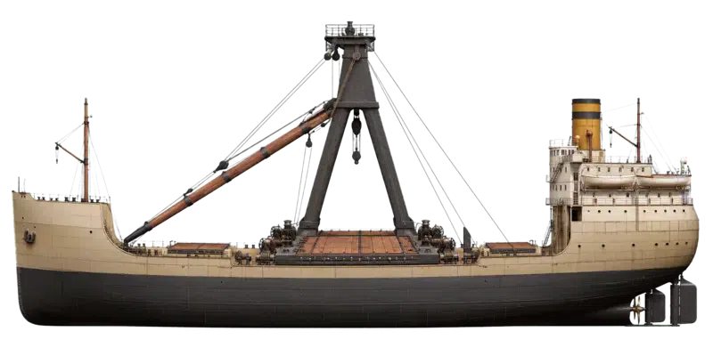 Schwergutdampfer
