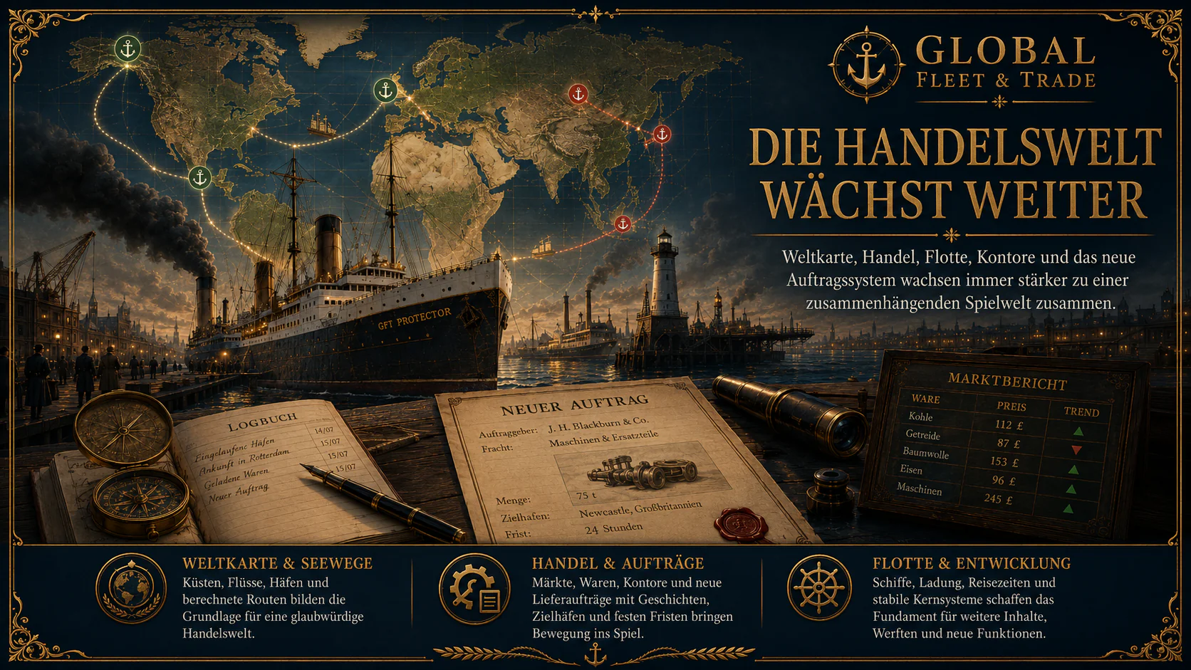 Global Fleet & Trade – The Trading World Continues to Grow