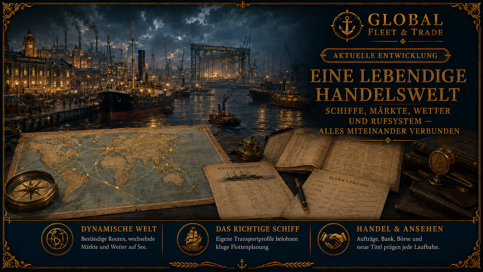 Global Fleet & Trade Is Growing into a Living Trading World